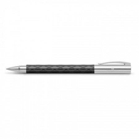 Ambition Rhombus Rollerball Pen, Black